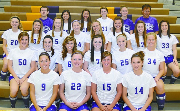 Muscatine girls soccer team